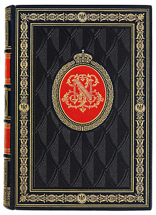 Наполеон. История великого полководца (Подарочная книга в кожаном переплёте)