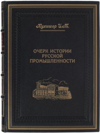 Очерк истории русской промышленности (Подарочная книга в кожаном переплёте)