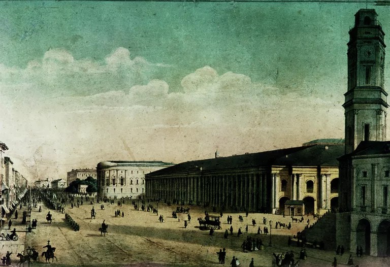 Санкт-Петербург, Невский проспект. 60-е годы 19 века.