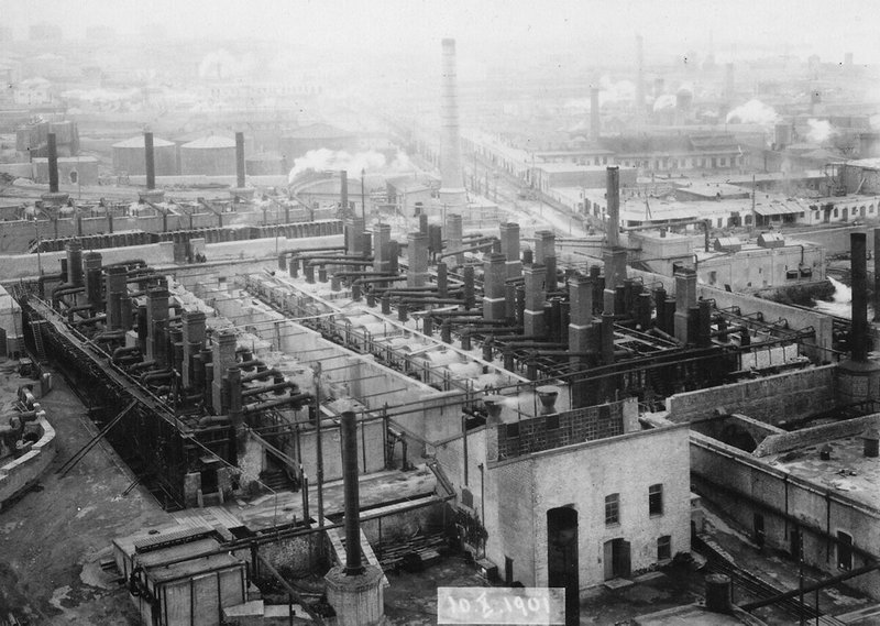 Производственная корпорация братьев Нобель в Баку, Азербайджан. 1875-1920 гг.