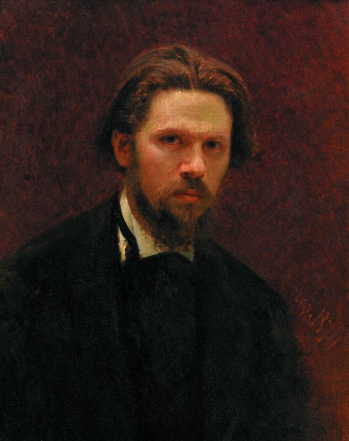 И.Н. Крамской «Автопортрет», 1874 год.