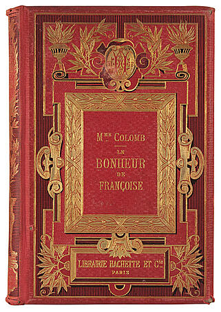 Антикварная книга Le Bonheur de Francoise (Антикварная книга 1891 г. на французском языке)