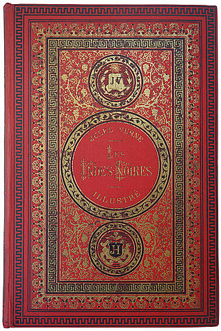 Жюль Верн. Чёрные Индии (Les Indes-Noires, на французском языке, издание 1884г.)