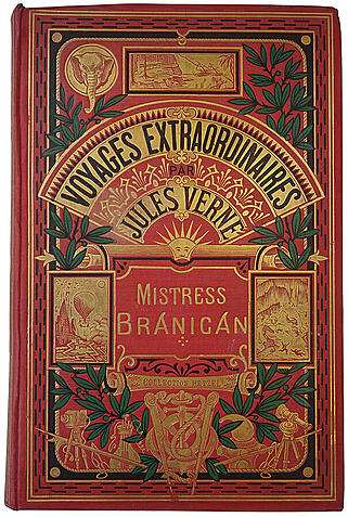 Жюль Верн. Миссис Браникан (Mistress Branican, на французском языке, издание 1916г.)